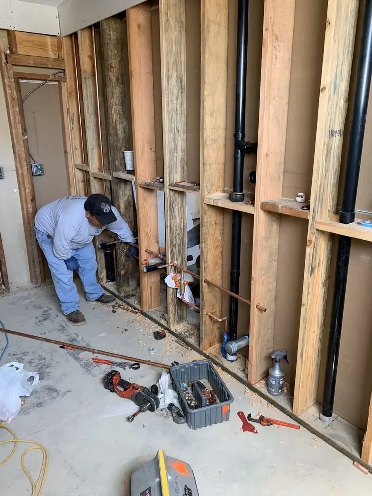 Commercial rough-in plumbing for Water Heater Replacement in Hill Yard